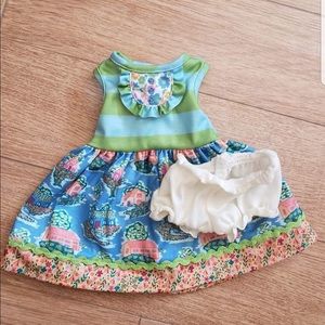 Matilda jane doll dress set